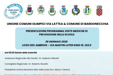 Presentazione programma visite mediche di prevenzione nelle scuole